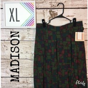 XL LuLaRoe Madison Skirt